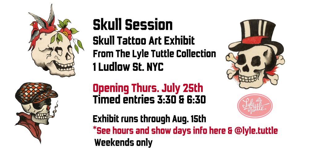 Skull Session Skull Tattoo Art Exhibit 2024