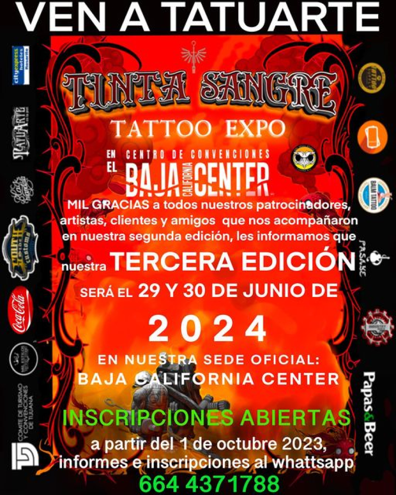 Tinta Sangre Tattoo Expo 2024