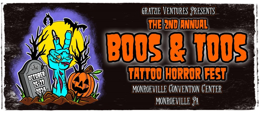 Boos & Toos Tattoo Horror Fest 2024