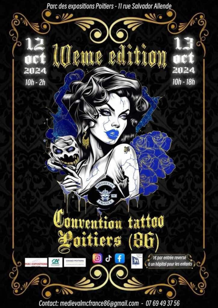 Convention Tattoo Medieval Poitiers 2024
