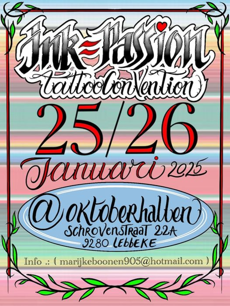 Ink = Passion Tattoo Convention 2025