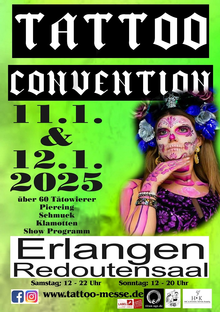 Tattoo Convention Erlangen 2025