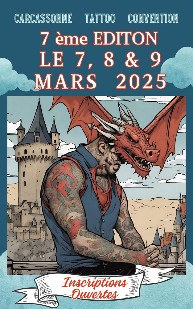 Carcassonne Tattoo Convention 2025