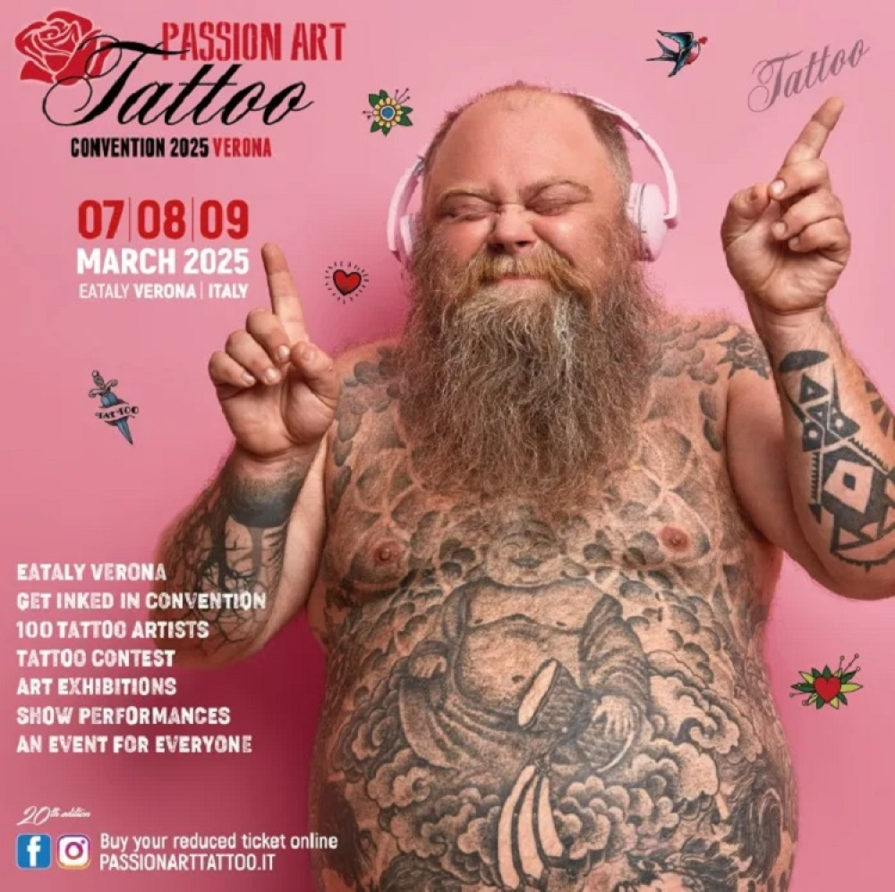 Passion Art Tattoo Convention Verona 2025