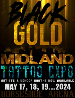 Black and Gold Tattoo Expo 2024