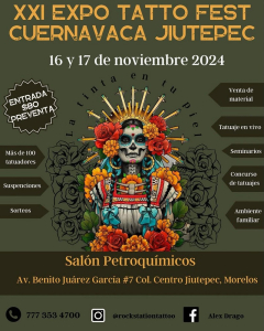 Expo Tattoo Fest Cuernavaca Jiutepec 2024