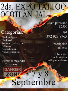 Expo Tattoo Ocotlan Jal 2024