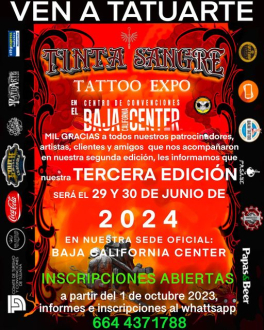 Tinta Sangre Tattoo Expo 2024
